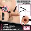 Picture of 2 Inch Erection 28X Smooth Vibrating Silicone Penis Sheath with Remote - Light