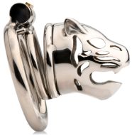 Picture of Caged Cougar Locking Chastity Cage