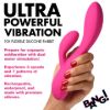 Picture of 10X Flexible Silicone Rabbit Vibrator - Pink