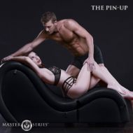 Picture of Detachable Kinky Couch Sex Chaise with Love Pillows - Black