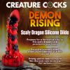 Picture of Demon Rising Scaly Dragon Silicone Dildo