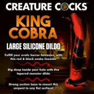 Picture of King Cobra Silicone Dildo - 14 Inch