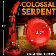 Picture of King Cobra Silicone Dildo - 14 Inch