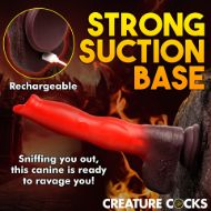 Picture of Ramming Hound Thrusting & Vibrating Silicone Dildo