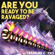 Picture of Twilight Rainbow Glass Dildo