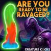 Picture of Tenta-Glow Glow-In-The-Dark Silicone Dildo