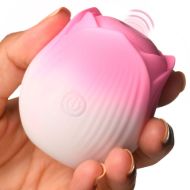Picture of Pulsing Petals Throbbing Rose Clit Stimulator - Pink