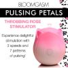 Picture of Pulsing Petals Throbbing Rose Clit Stimulator - Pink