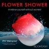 Picture of Pulsing Petals Throbbing Rose Clit Stimulator - Red