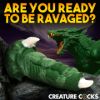 Picture of Large Dragon Claw Silicone Dildo