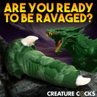 Picture of Large Dragon Claw Silicone Dildo