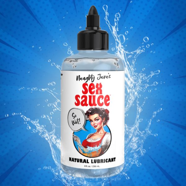 Picture of Naughty Jane's Sex Sauce Natural Lubricant - 8oz