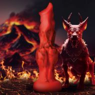 Picture of Fire Hound Silicone Dildo - Large