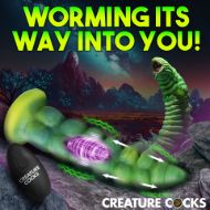 Picture of Squirmer Thrusting and Vibrating Silicone Dildo