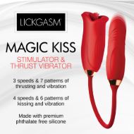 Picture of Magic Kiss Clitoral Stimulator with Thrusting Vibrator
