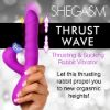 Picture of Thrust Wave Thrusting and Sucking Silicone Rabbit Vibrator