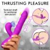Picture of Thrust Wave Thrusting and Sucking Silicone Rabbit Vibrator