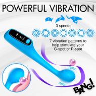Picture of Silicone G-spot Vibrator with Digital Display