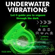 Picture of Glow-in-the-Dark Silicone Vibrating Cock Ring