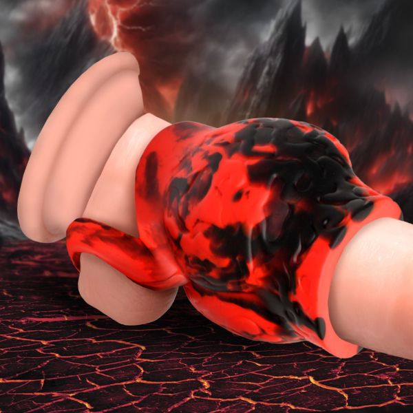 Picture of Hell Hound Silicone Girth Enhancer with Ball Strap - Medium