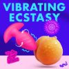Picture of Rotating and Vibrating Silicone Butt Plug - Pink