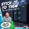 Picture of Glow-In-The-Dark Suction Snap-on Peckers