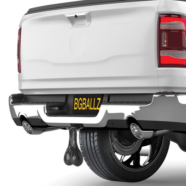 Picture of Large Truck Nuts - Black