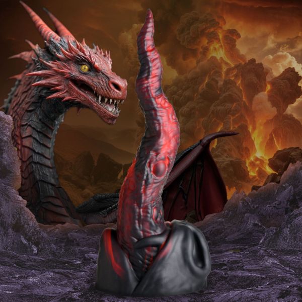 Picture of Dragon Tongue Silicone Dildo