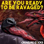 Picture of Dragon Tongue Silicone Dildo