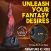 Picture of Dragon Tongue Silicone Dildo