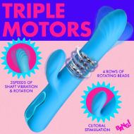 Picture of Rotating Beaded Silicone Rabbit Vibrator