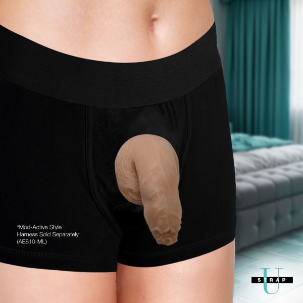 Picture of 5.1" Uncut Silicone Packer Dildo - Medium