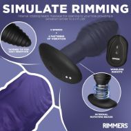 Picture of Model-E Vibrating Rimming Plug with Remote