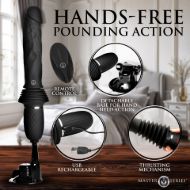 Picture of Ultimate Power Pounder Vibrating & Thrusting Silicone Dildo w/ Remote