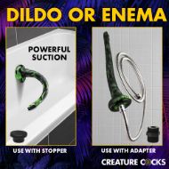 Picture of Spitting Serpent Silicone Enema Snake