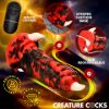 Picture of Red Talon Vibrating Silicone Dildo
