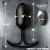 Picture of Vibrating XL Weighted Silicone Anal Plug
