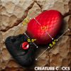 Picture of Eye of the Dragon Silicone Butt Plug - Red