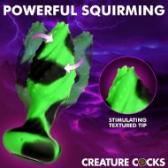 Picture of Eye of the Spawn Vibrating & Squirming Silicone Butt Plug