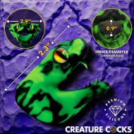 Picture of Master Cobra Silicone Cock Ring - Green