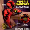 Picture of Master Cobra Silicone Cock Ring - Red