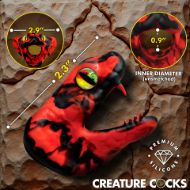 Picture of Master Cobra Silicone Cock Ring - Red