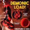 Picture of Hell Hound Squirting Silicone Penis Enhancer - Red