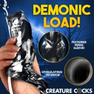 Picture of Night Prowler Squirting Silicone Penis Enhancer - Silver