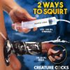 Picture of Night Prowler Squirting Silicone Penis Enhancer - Silver