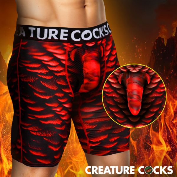 Picture of Creature Wear Horny Devil Demon Boxer Shorts - X-Large