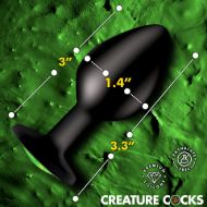 Picture of Creature Eye Green Eye Silicone Butt Plug - Medium