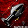 Picture of Sinister Eye Red Eye Metal Butt Plug - Medium