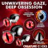 Picture of Sinister Eyes Red Eye Metal Butt Plug Set