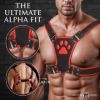 Picture of Alpha Pup Bulldog Harness - Red